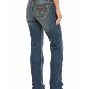 Wrangler Retro Mae Woman's Mid Rise Dark Wash Boot Cut Jeans